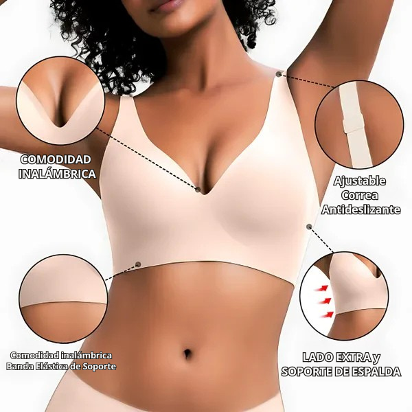 PROMOCIÓN 1x3 - Sostén Premium sin Aros que Moldea y Realza