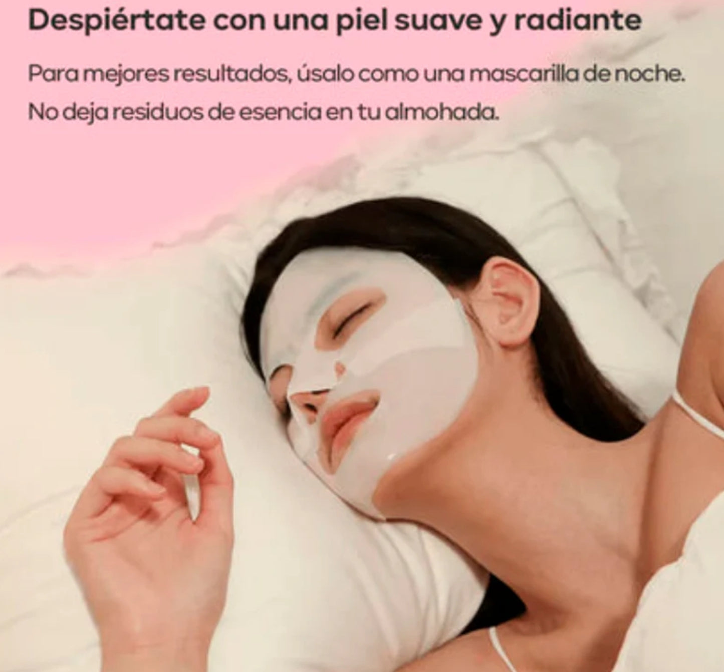 Mascarilla Facial Hidratant Colageno | 6 Mascarillas + 4 gratis (10 Mascarillas)