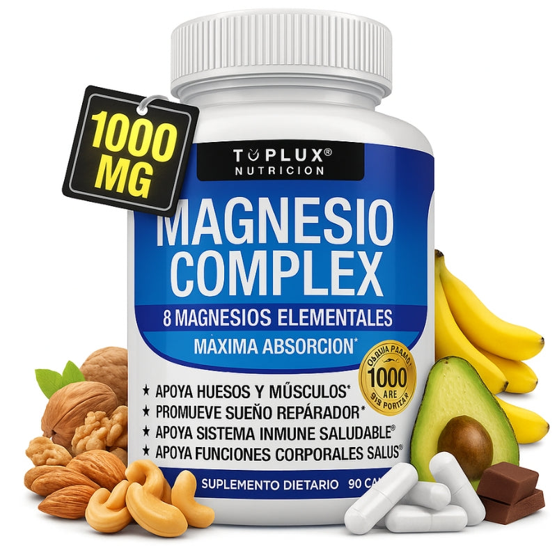 Magnesio Complex™ 8 en 1 – Equilibrio Corporal Completo - Chile