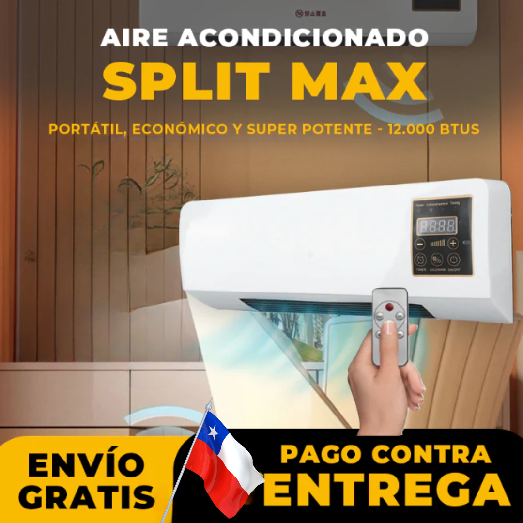 Aire Acondicionado Portátil - SplitMax - [ULTRA POTENTE]