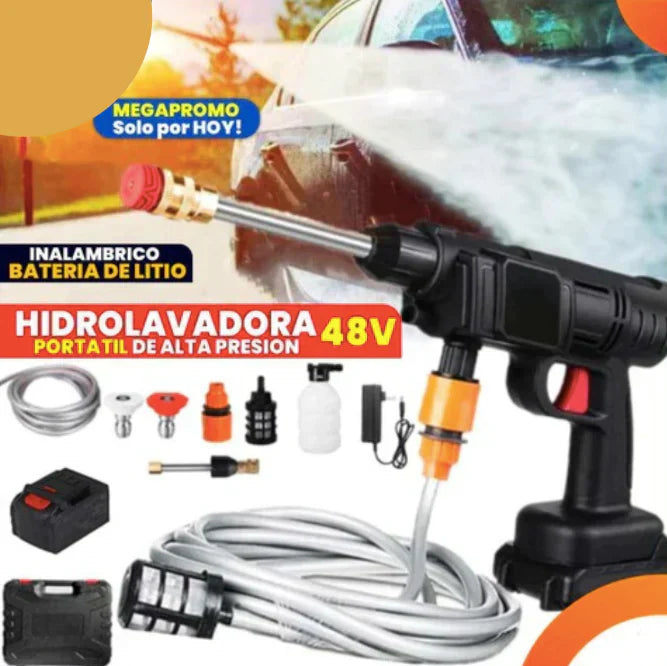 Hidrolavadora Portatil Recargable UltraJet™ + Batería Extra [PROMOCIÓN]