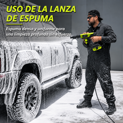Hidrolavadora Inalámbrica Portátil | Limpieza Potente para Auto y Hogar