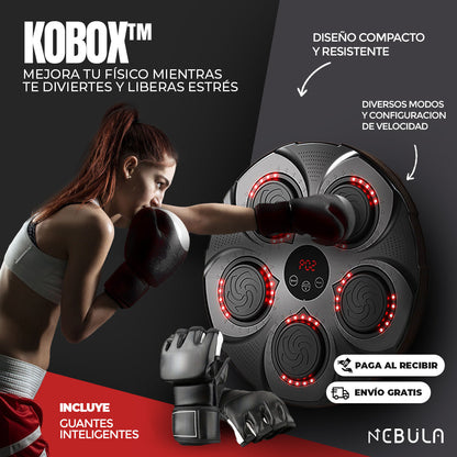 MAQUINA DE BOXEO -MUSICAL ENTRENAMIENTO