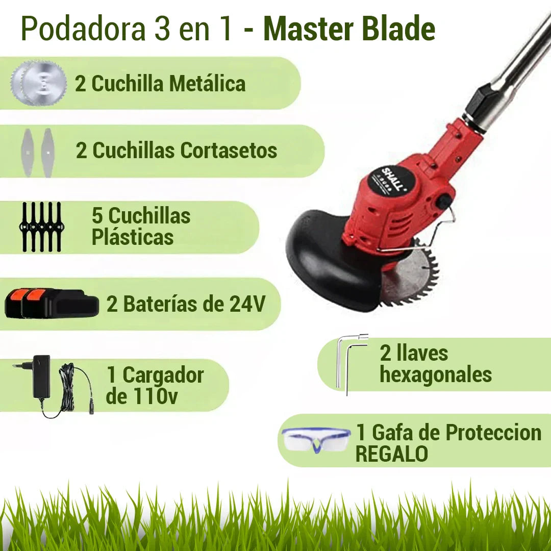 Guadañadora Podadora | MasterBlade + Batería Extra