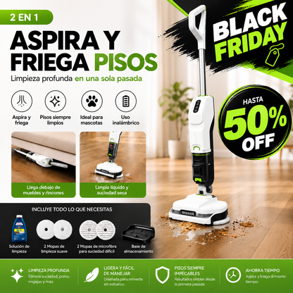 BLACK FRIDAY | BISSELL Aspiradora Inalámbrica 2 en 1 - Superligera y Portátil