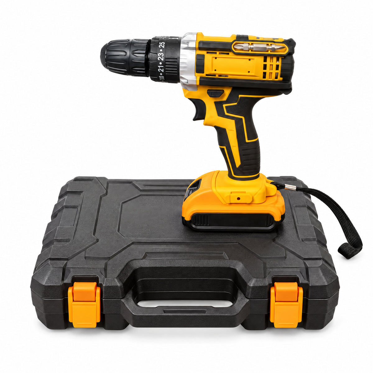 Taladro Inalámbrico 48V con Baterías y Maletín de Accesorios