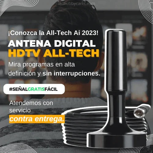 Antena Hd De Televisión Digital Smart Tv