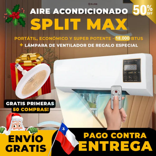 [PROMOCIÓN NAVIDAD] Aire Acondicionado Portátil | SplitMax  [ULTRA POTENTE]