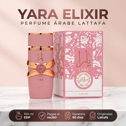 Perfume árabe Lattafa Yara Elixir 100 ml EDP con su caja