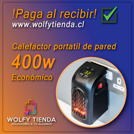 Calefactor Eléctrico Portátil - ¡OFERTA LIMITADA!